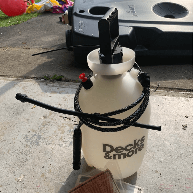Pump Up Type Deck Sprayer